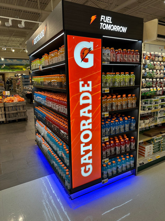 Gatorade Graphic End Cap