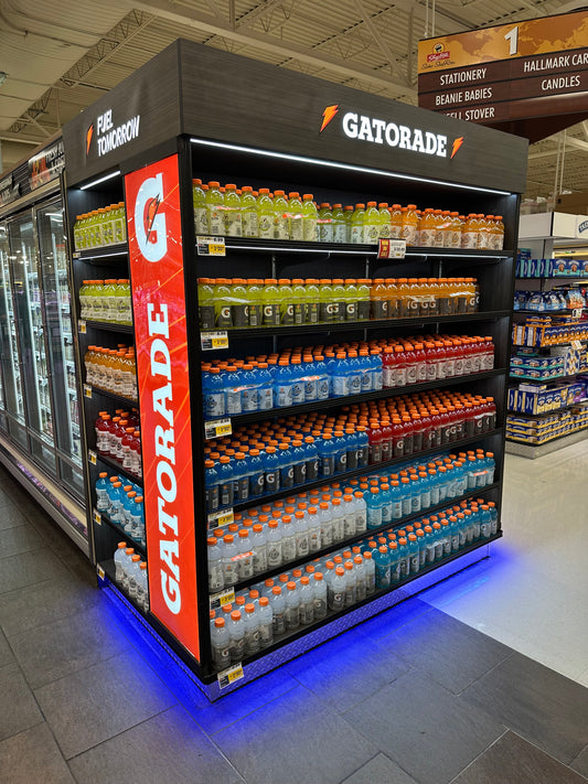 Gatorade Graphic End Cap